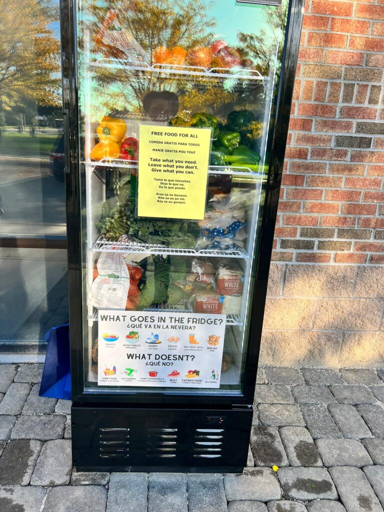 Our first Community Fridge in Dover Delaware